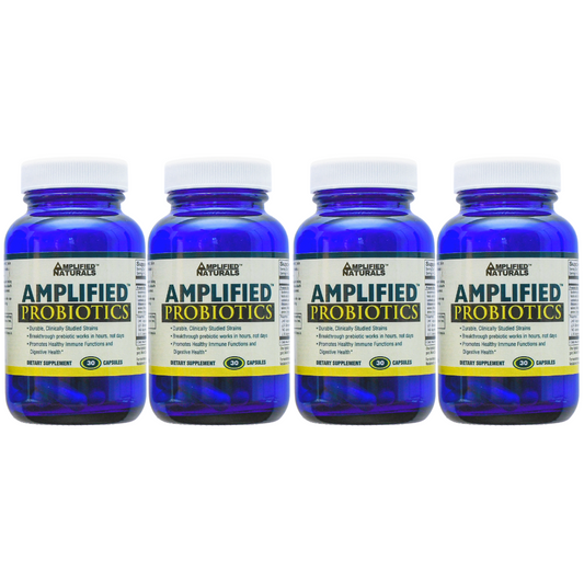Amplified Probiotics – 4 pack