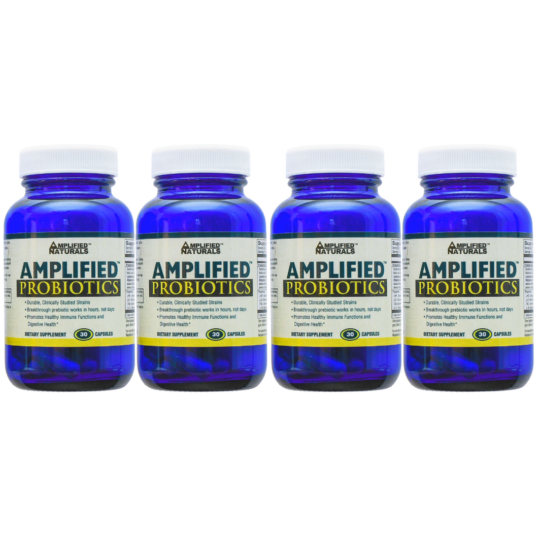 Amplified Probiotics – 4 pack